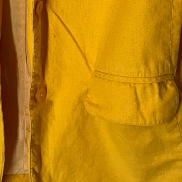 Vintage Adam Douglass Yellow Blazer - Picture 2 of 6